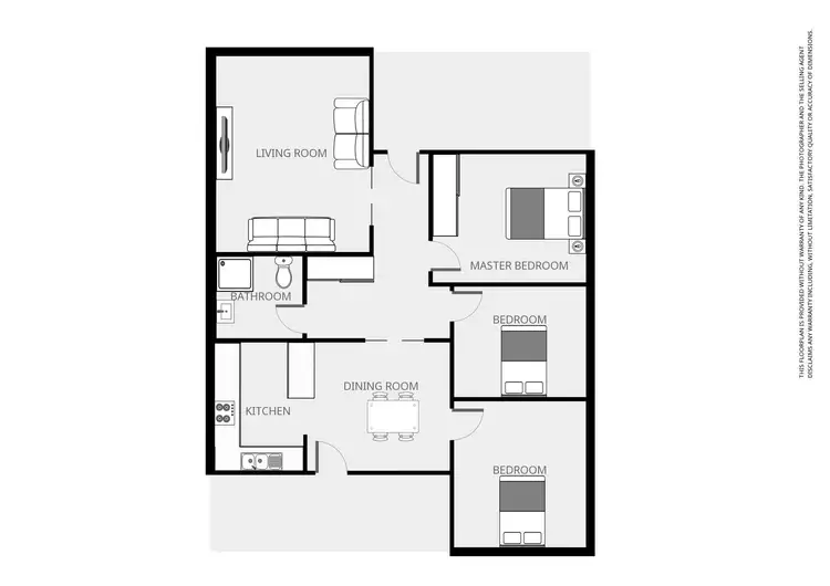 Floorplan of Homely house listing, 319 Westcliffs Avenue, Cardross VIC 3496