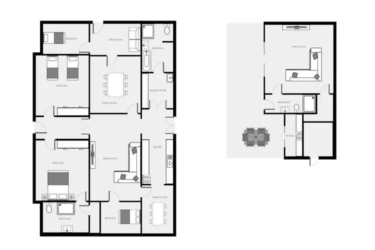 Floorplan of Homely house listing, 374 Fifth Street, Merbein VIC 3505