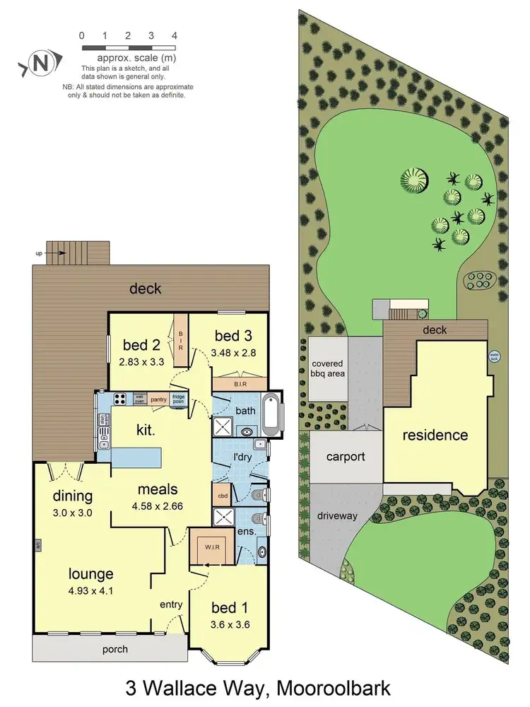 Floorplan of Homely house listing, 3 Wallace Way, Mooroolbark VIC 3138
