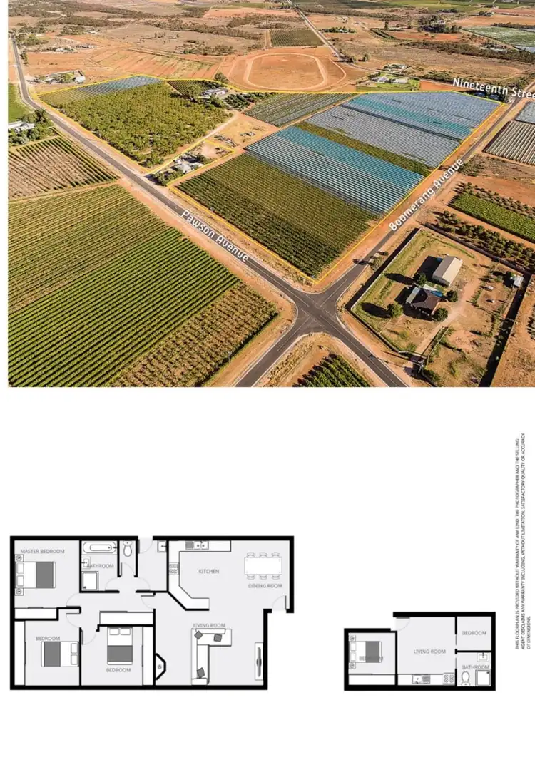 Floorplan of Homely rural property listing, 514 Pawson Avenue, Irymple VIC 3498