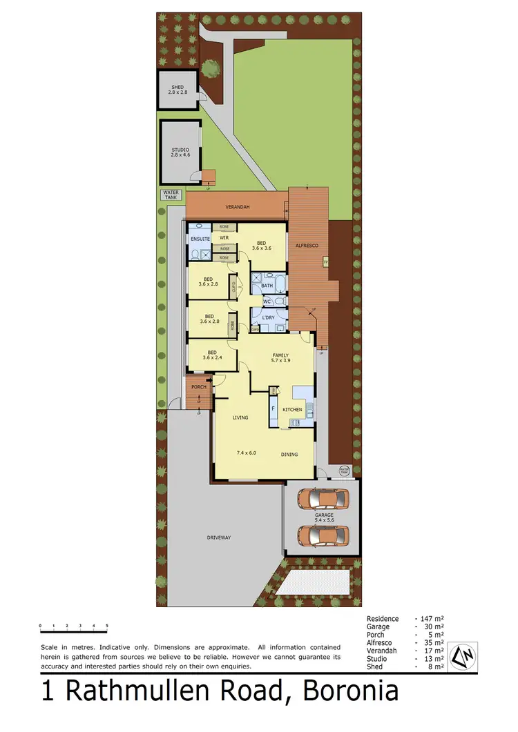 Floorplan of Homely house listing, 1 Rathmullen Road, Boronia VIC 3155