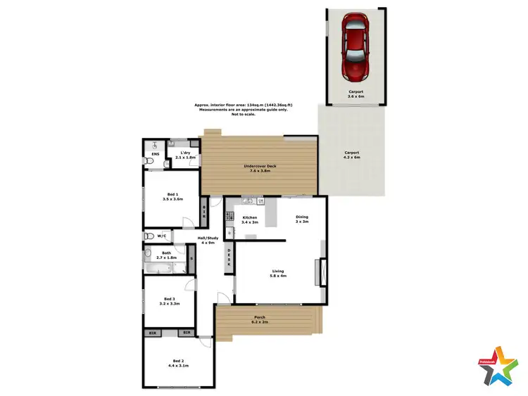 Floorplan of Homely house listing, 92 Mitchell Street, Wodonga VIC 3690