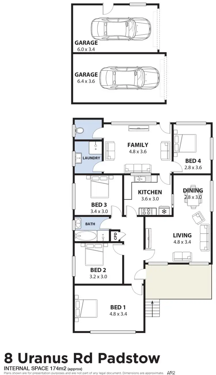 Floorplan of Homely house listing, 8 Uranus Road, Padstow NSW 2211