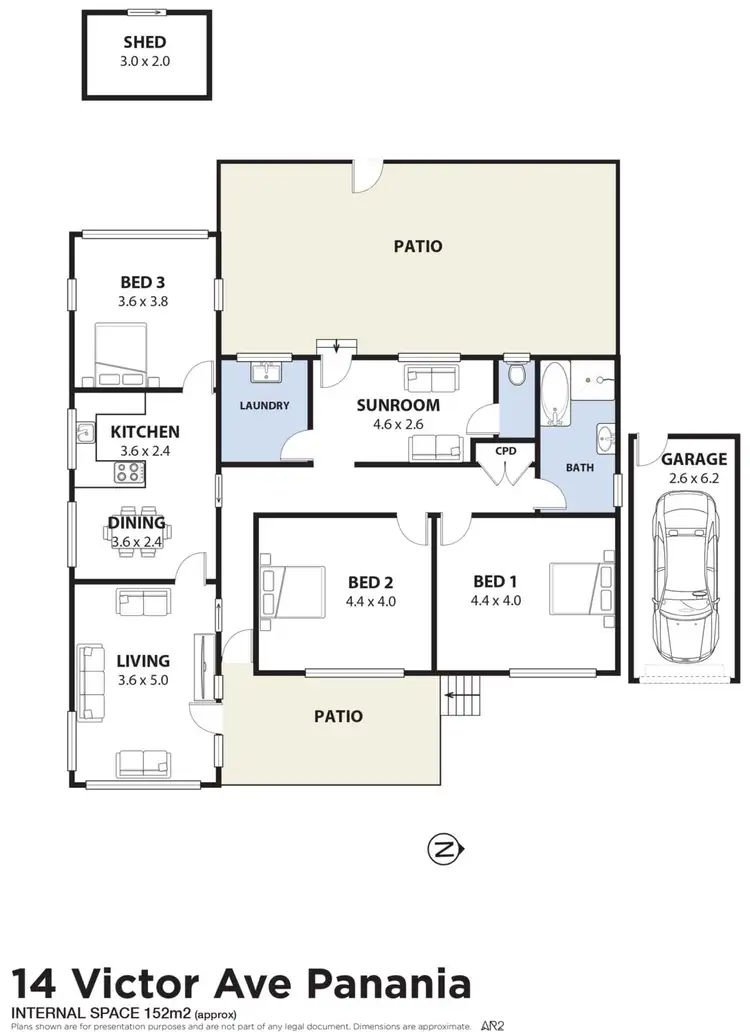 Floorplan of Homely house listing, 14 Victor Avenue, Panania NSW 2213