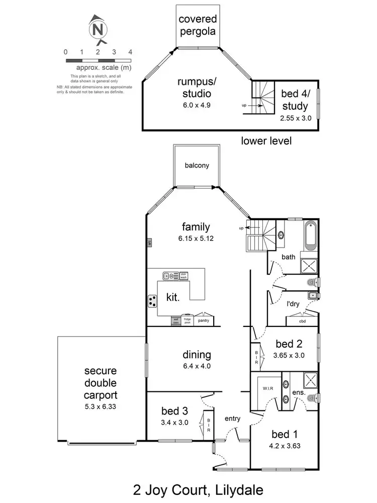 Floorplan of Homely house listing, 2 Joy Court, Lilydale VIC 3140