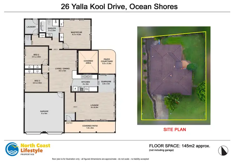 Floorplan of Homely house listing, 26 Yallakool Drive, Ocean Shores NSW 2483