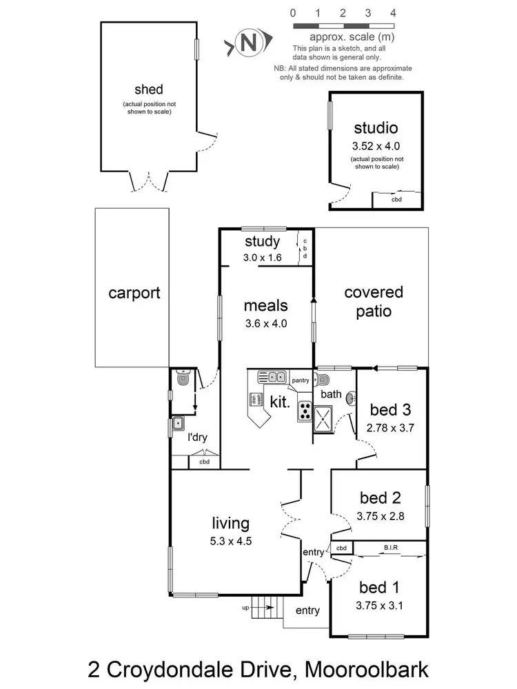 Floorplan of Homely house listing, 2 Croydondale Drive, Mooroolbark VIC 3138