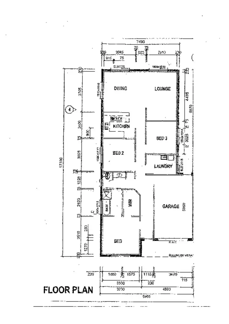 Floorplan of Homely house listing, 52 Hogan Street, Kapunda SA 5373