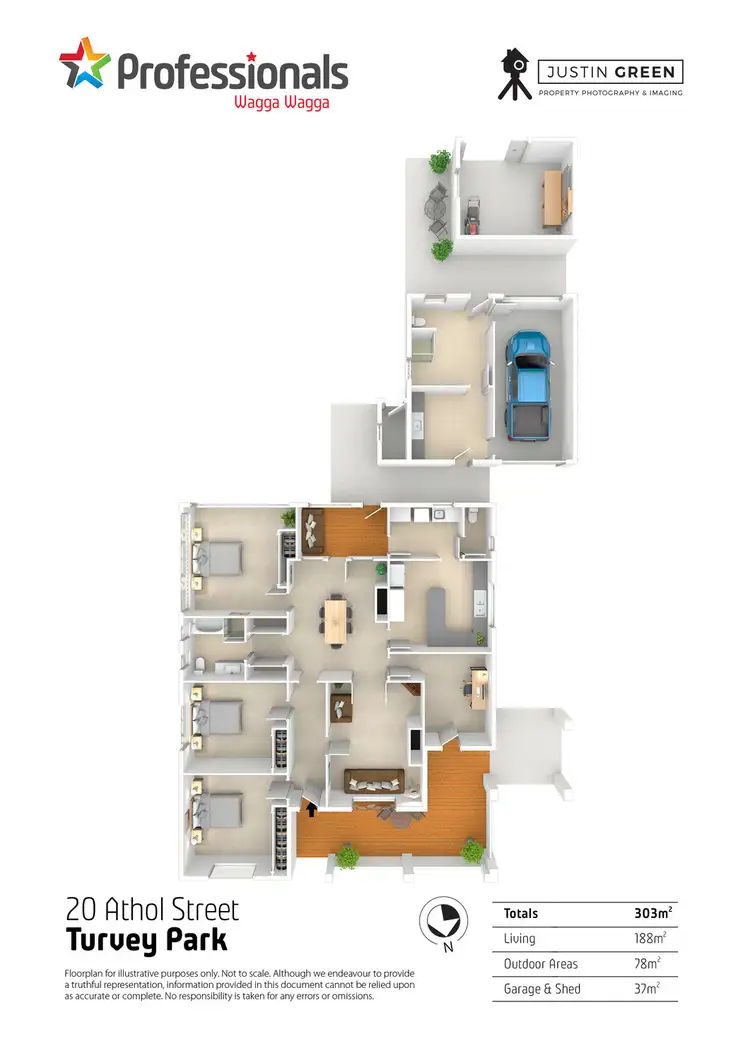 Floorplan of Homely house listing, 20 Athol Street, Turvey Park NSW 2650
