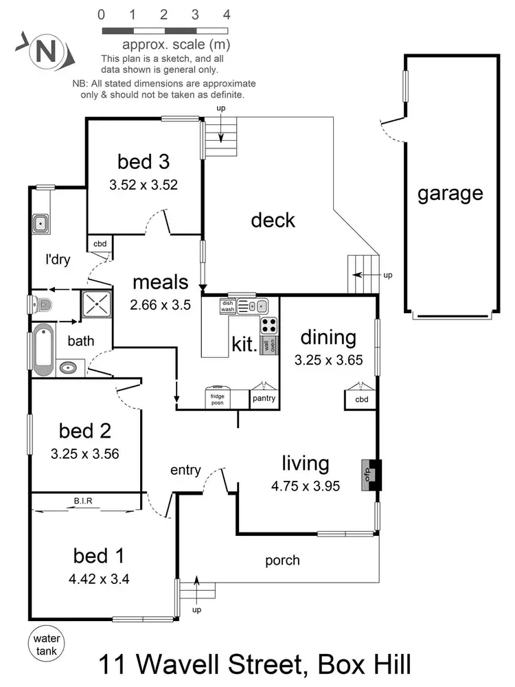 Floorplan of Homely house listing, 11 Wavell Street, Box Hill VIC 3128