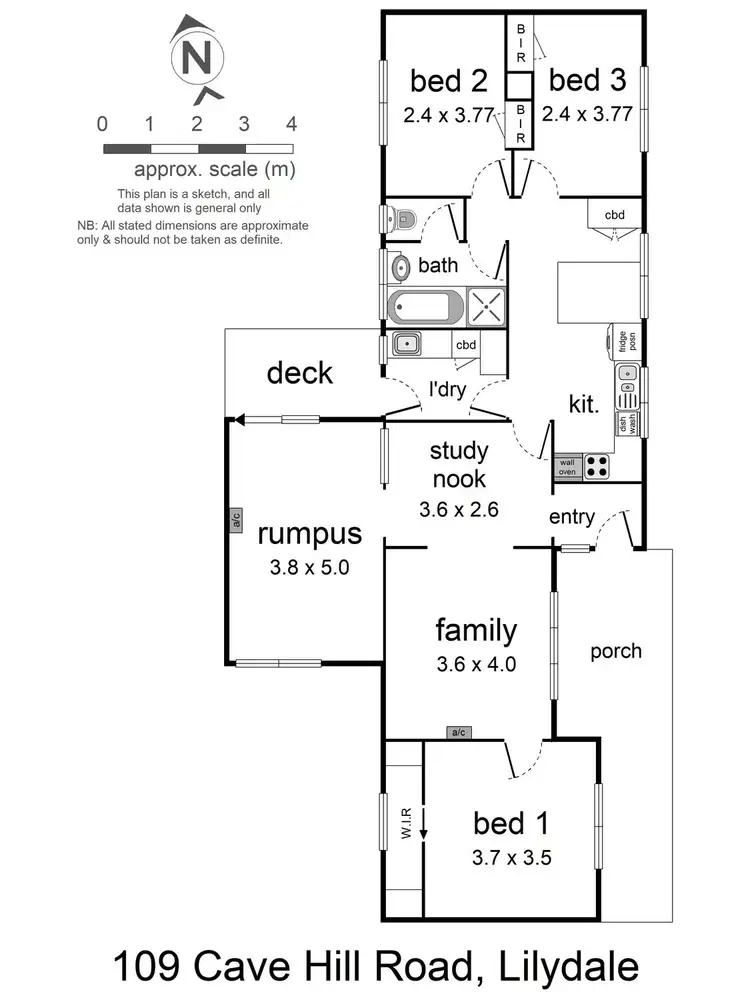 Floorplan of Homely house listing, 109 Cave Hill Road, Lilydale VIC 3140