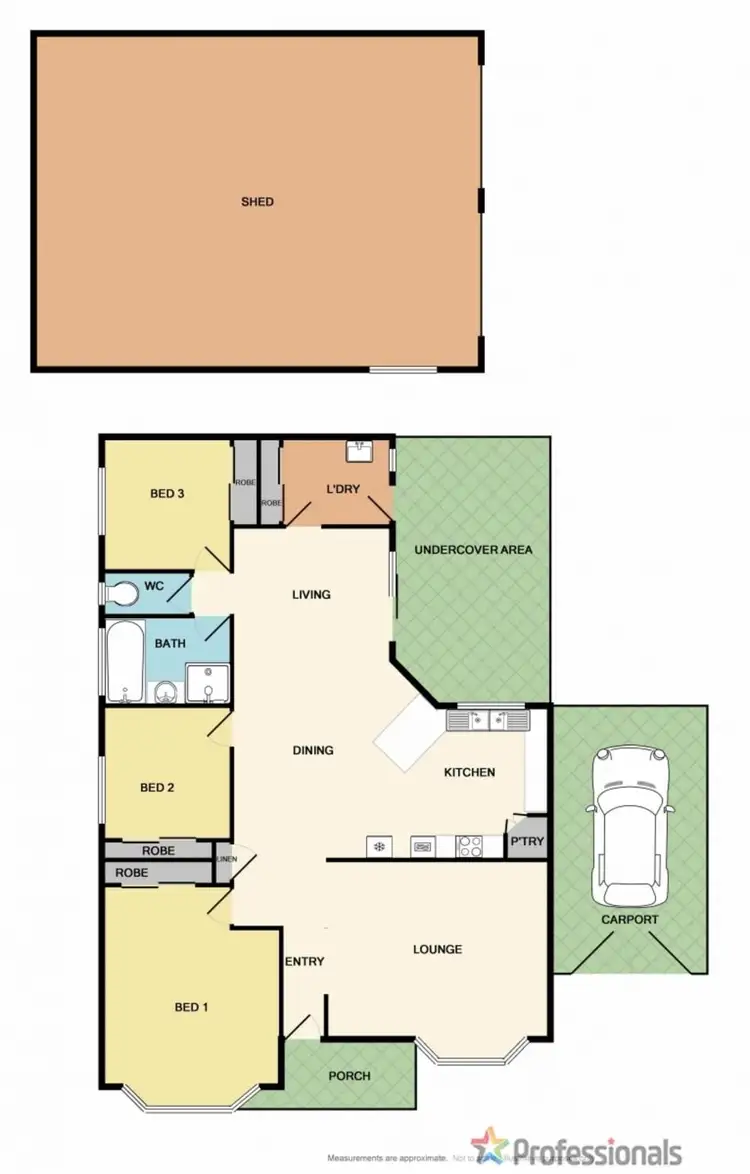 Floorplan of Homely house listing, 19 Rosemont Court, Wodonga VIC 3690