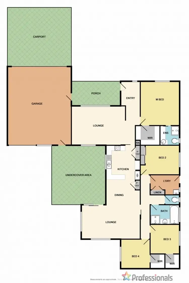 Floorplan of Homely house listing, 44 Iron Way, Wodonga VIC 3690