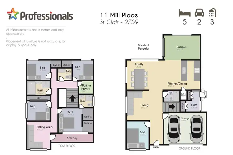 Floorplan of Homely house listing, 11 Mill Place, St Clair NSW 2759