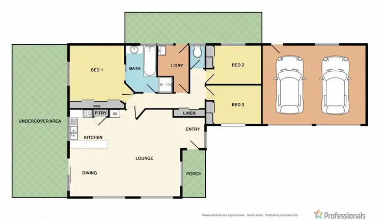 Floorplan of Homely house listing, 31 Ambrose Crescent, Wodonga VIC 3690