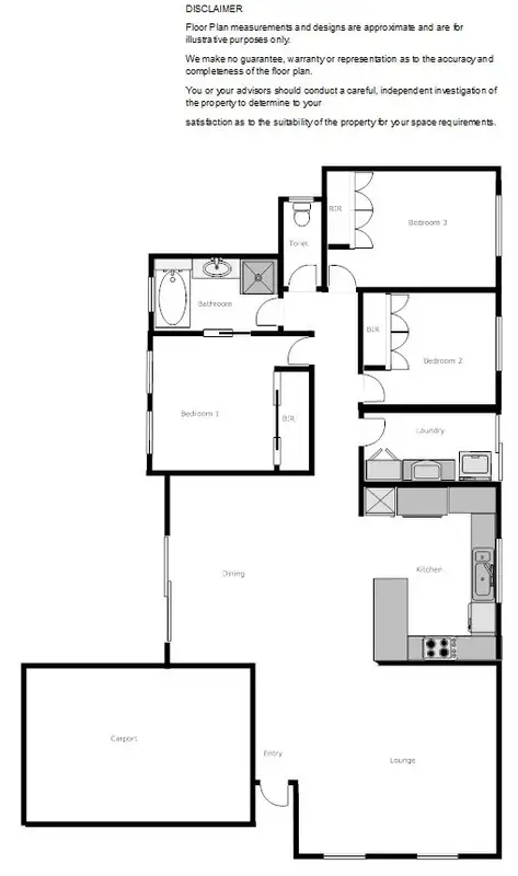 Floorplan of Homely house listing, 60 Matthew Flinders Drive, Mildura VIC 3500
