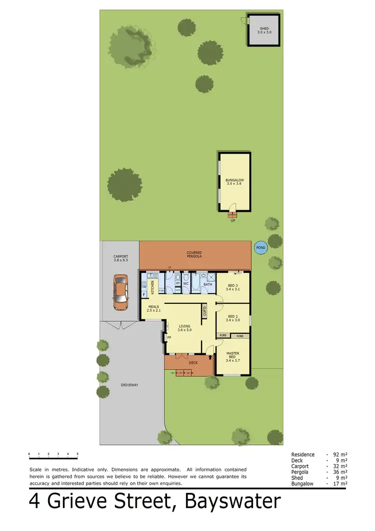 Floorplan of Homely house listing, 4 Grieve Street, Bayswater VIC 3153
