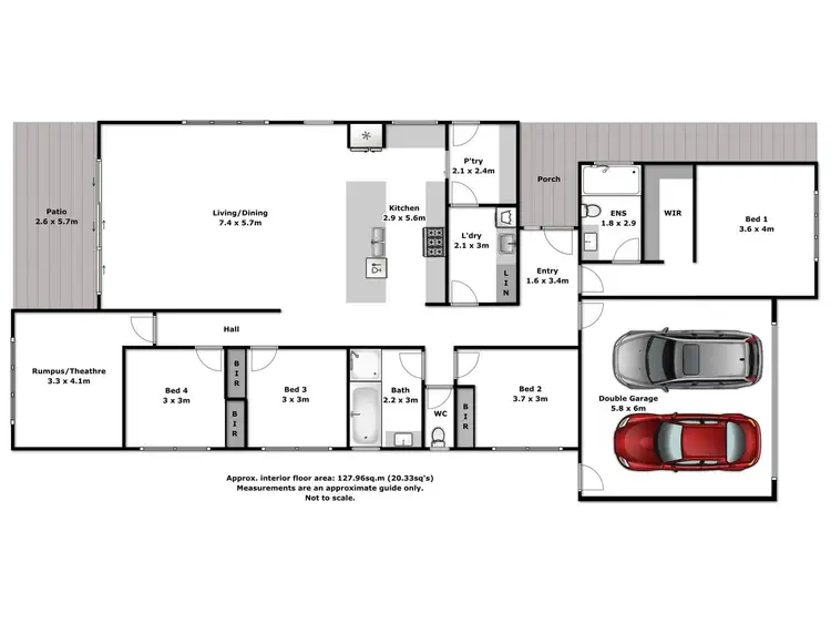 Floorplan of Homely house listing, 17 McDougall Grove, Wodonga VIC 3690