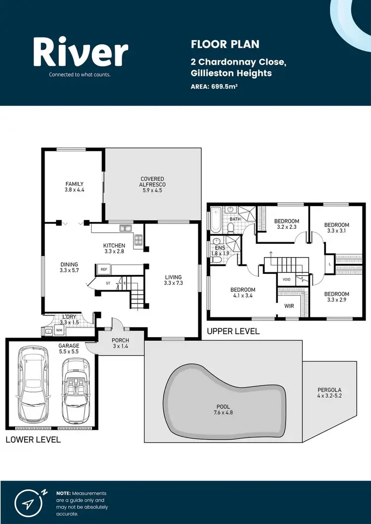 Floorplan of Homely house listing, 2 Chardonnay Close, Gillieston Heights NSW 2321
