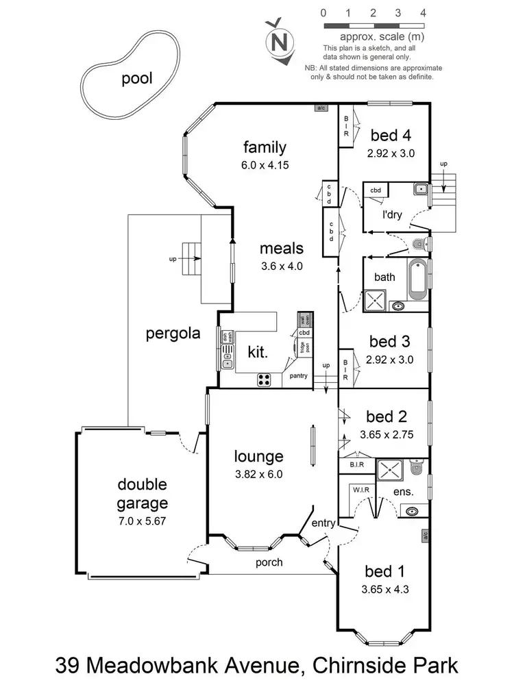 Floorplan of Homely house listing, 39 Meadowbank Avenue, Chirnside Park VIC 3116
