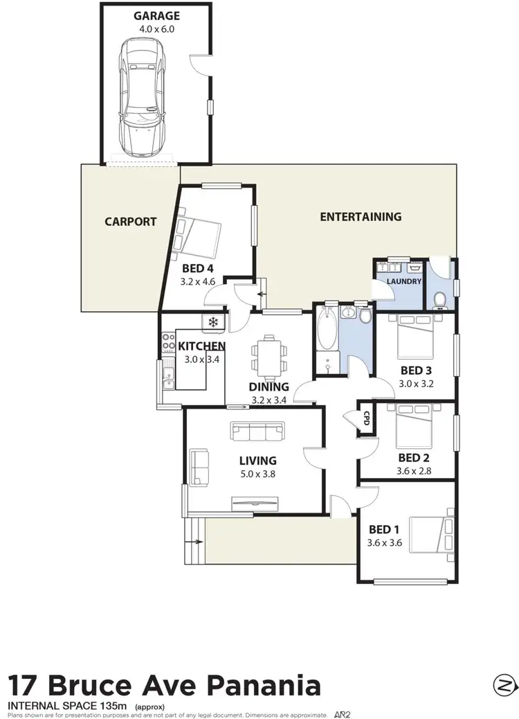 Floorplan of Homely house listing, 17 Bruce Avenue, Panania NSW 2213