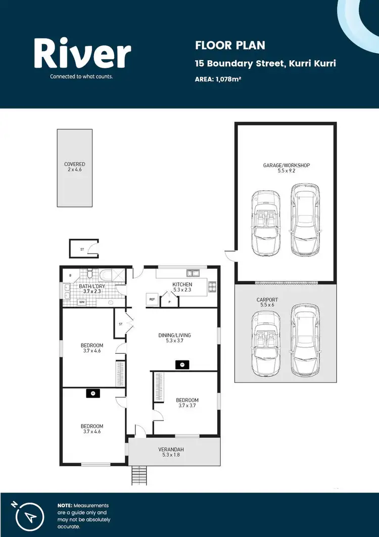 Floorplan of Homely house listing, 15 Boundary Street, Kurri Kurri NSW 2327