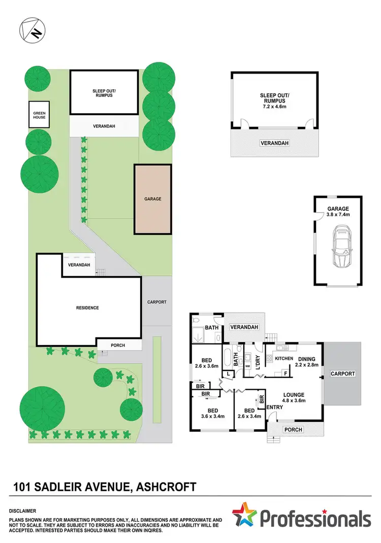Floorplan of Homely house listing, 101 Sadleir Avenue, Ashcroft NSW 2168