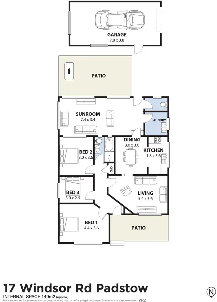 Floorplan of Homely house listing, 17 Windsor Road, Padstow NSW 2211