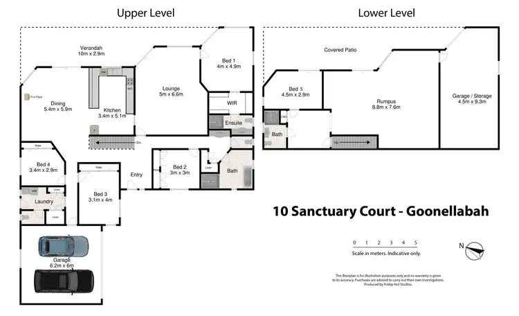 Floorplan of Homely house listing, 10 Sanctuary Court, Goonellabah NSW 2480