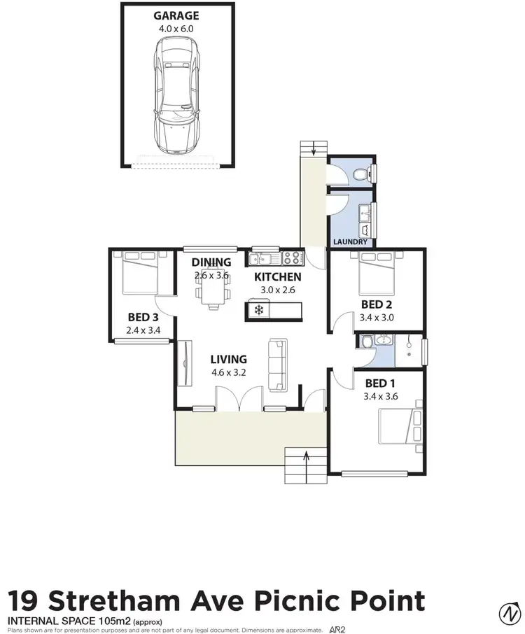 Floorplan of Homely house listing, 19 Stretham Avenue, Picnic Point NSW 2213