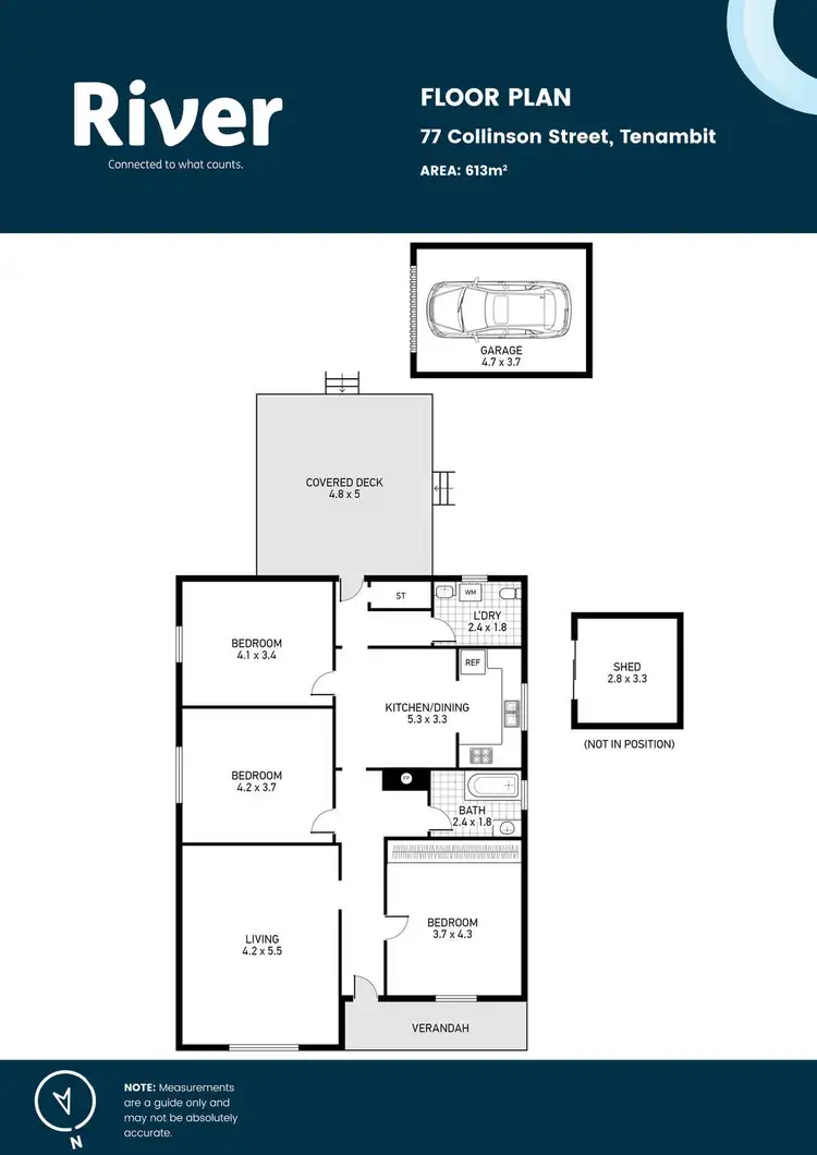 Floorplan of Homely house listing, 77 Collinson Street, Tenambit NSW 2323