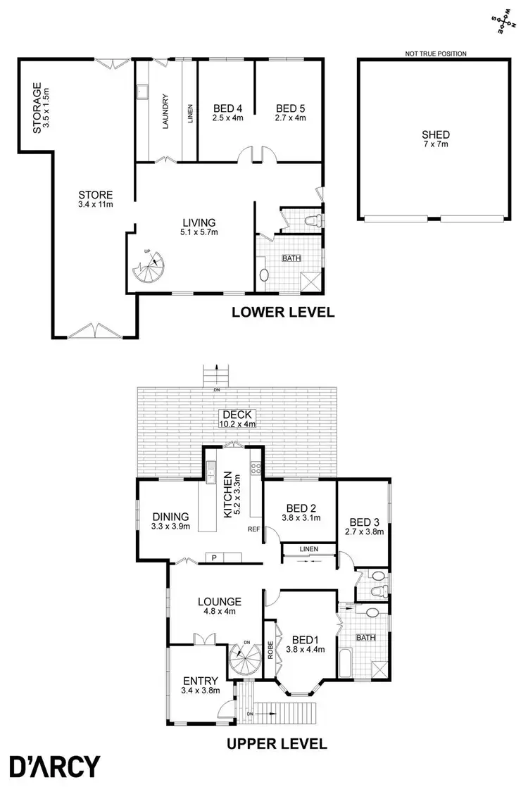 Floorplan of Homely house listing, 112 Stewart Road, Ashgrove QLD 4060