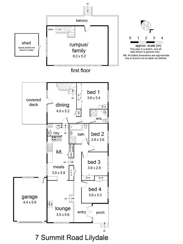 Floorplan of Homely house listing, 7 Summit Road, Lilydale VIC 3140