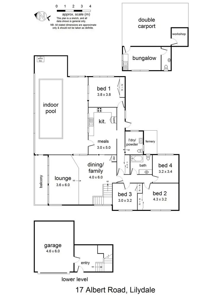 Floorplan of Homely house listing, 17 Albert Road, Lilydale VIC 3140