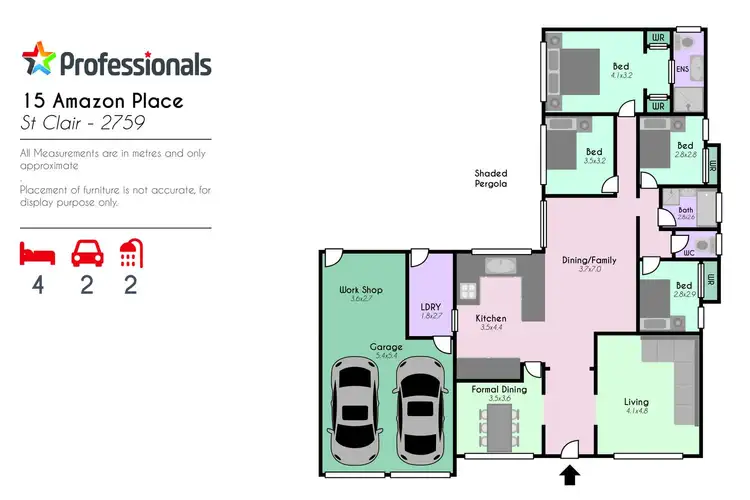 Floorplan of Homely house listing, Address available on request