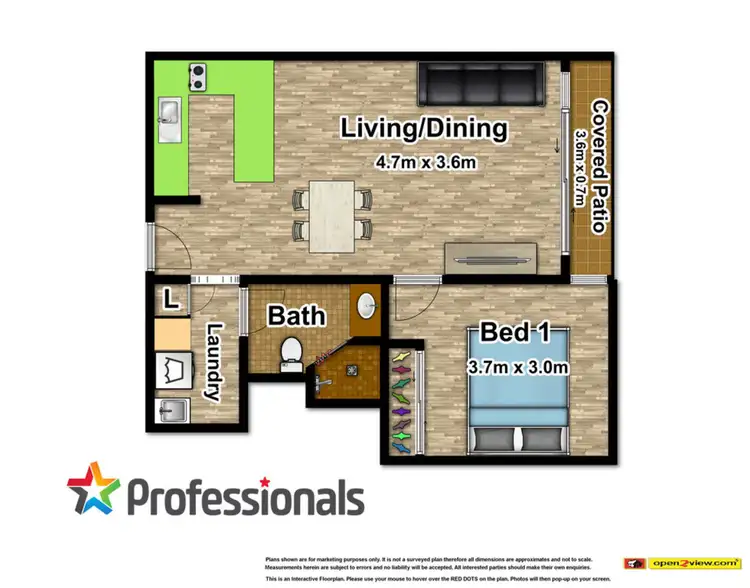 Floorplan of Homely apartment listing, 353/175 Lake Street, Cairns City QLD 4870