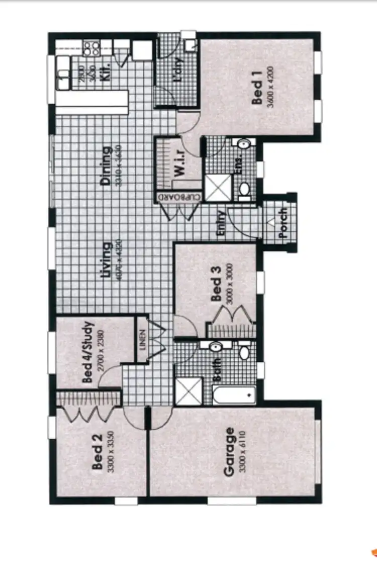 Floorplan of Homely house listing, 6 Terralla Grove, South Nowra NSW 2541