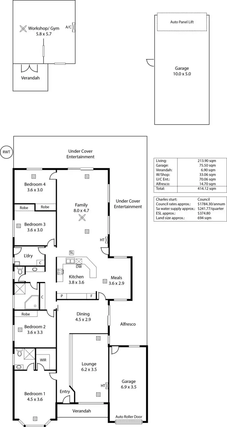 Floorplan of Homely house listing, 62 Beach Street, Grange SA 5022