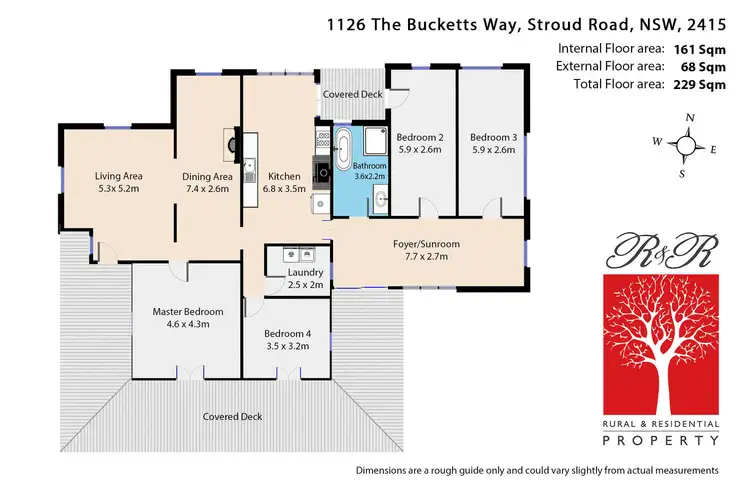 Floorplan of Homely house listing, 1126 The Bucketts Way, Stroud Road NSW 2415