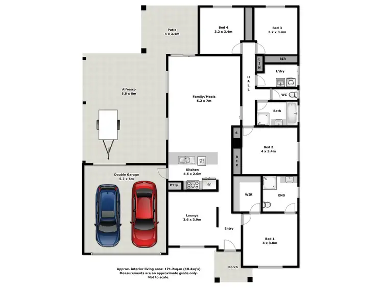Floorplan of Homely house listing, 7 Pembroke Crescent, Wodonga VIC 3690