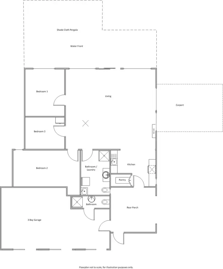 Floorplan of Homely house listing, 874 North Coast Road, Point Souttar SA 5577
