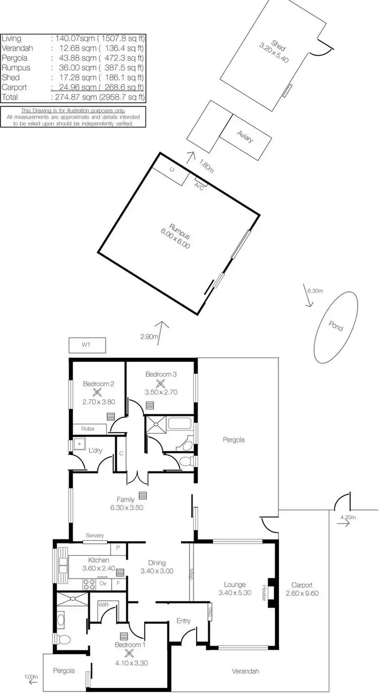 Floorplan of Homely house listing, 35 Fraser Avenue, St Agnes SA 5097