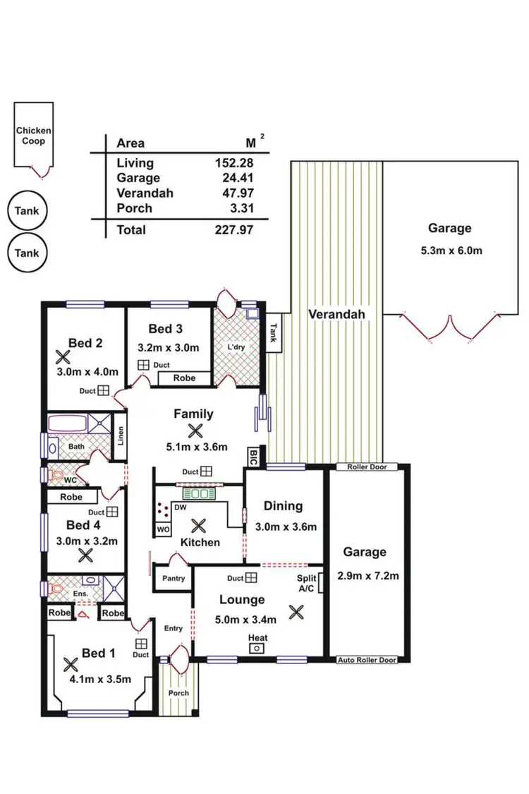 Floorplan of Homely house listing, 161 Smart Road, St Agnes SA 5097