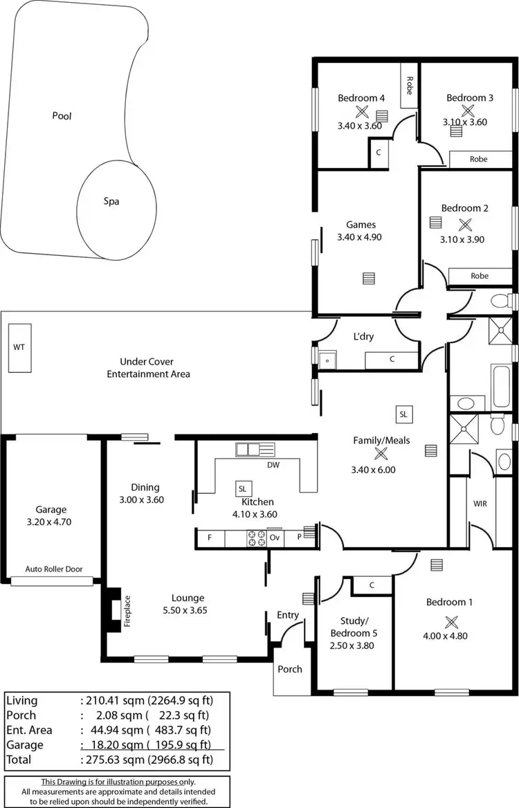 Floorplan of Homely house listing, 72 Currawong Crescent, Modbury Heights SA 5092