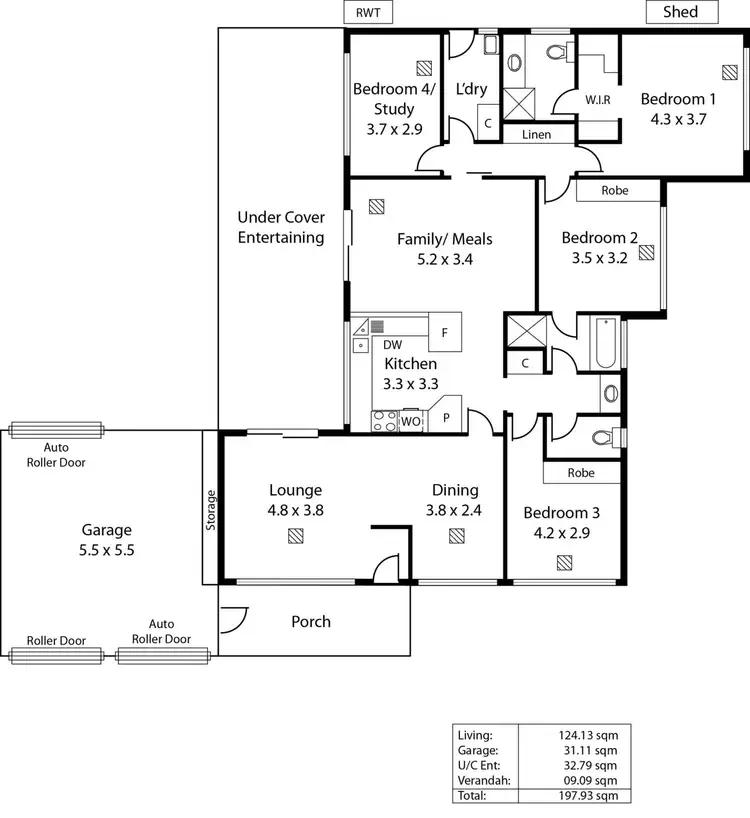 Floorplan of Homely house listing, 21 Addolorata Court, Highbury SA 5089