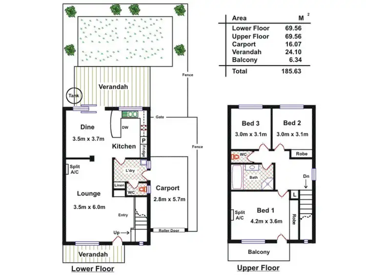 Floorplan of Homely house listing, 26 Harvey Avenue, Walkley Heights SA 5098
