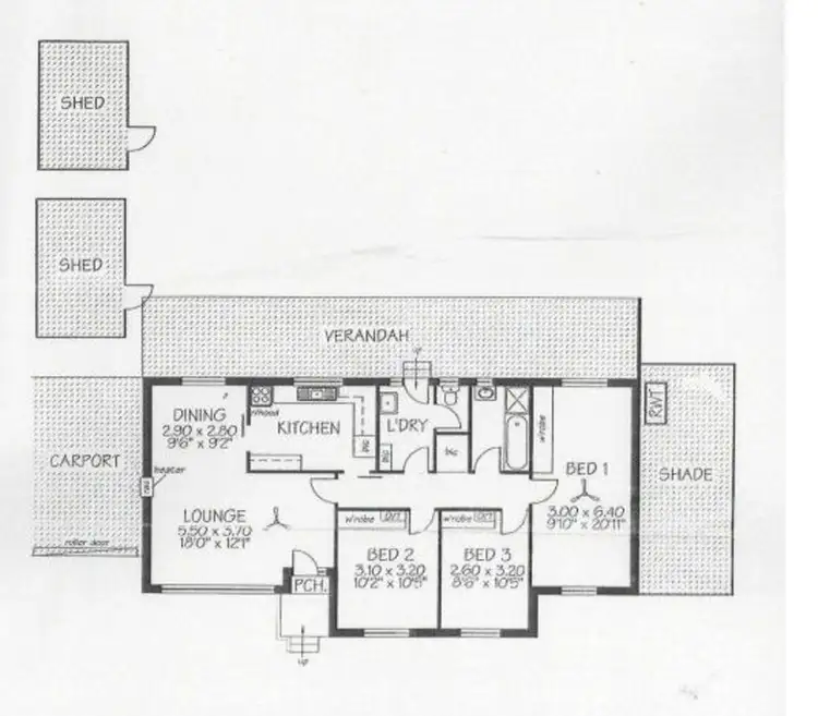 Floorplan of Homely house listing, 15 Pandanya Avenue, Ingle Farm SA 5098