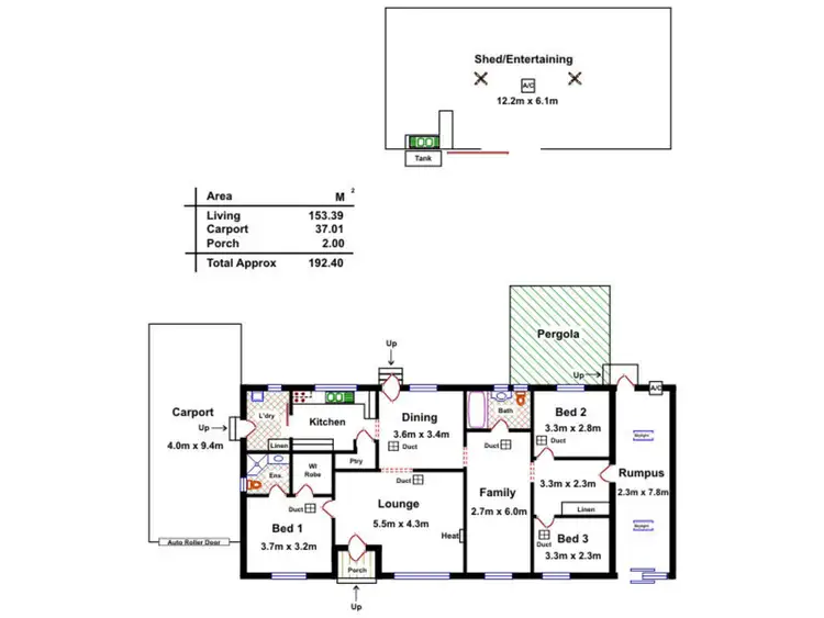 Floorplan of Homely house listing, 13 Trenerry Avenue, Ingle Farm SA 5098