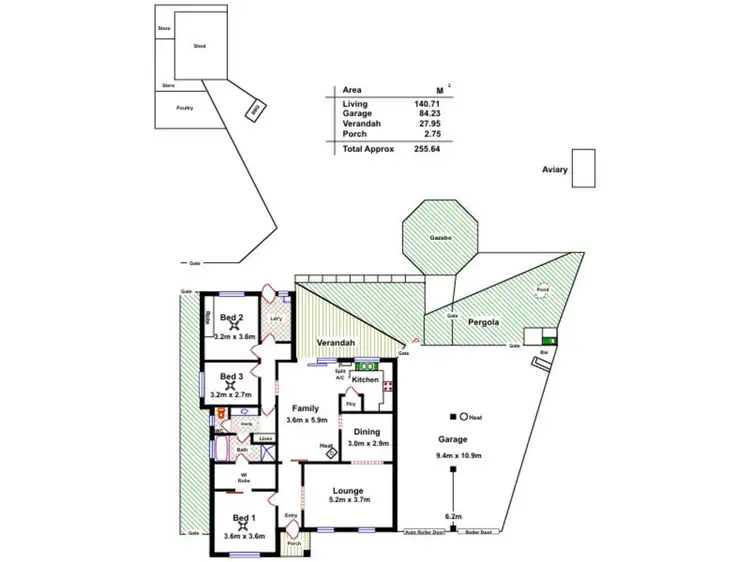 Floorplan of Homely house listing, 29 Santander Drive, Paralowie SA 5108