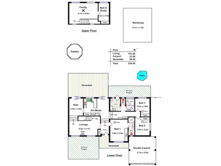 Floorplan of Homely house listing, 69 Stanford Road, Salisbury Heights SA 5109